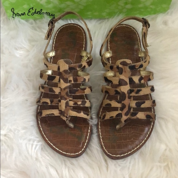 sam edelman cheetah sandals